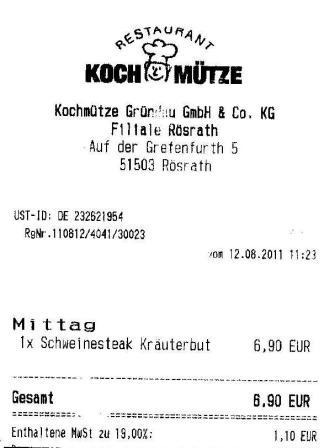 ghda Hffner Kochmtze Restaurant